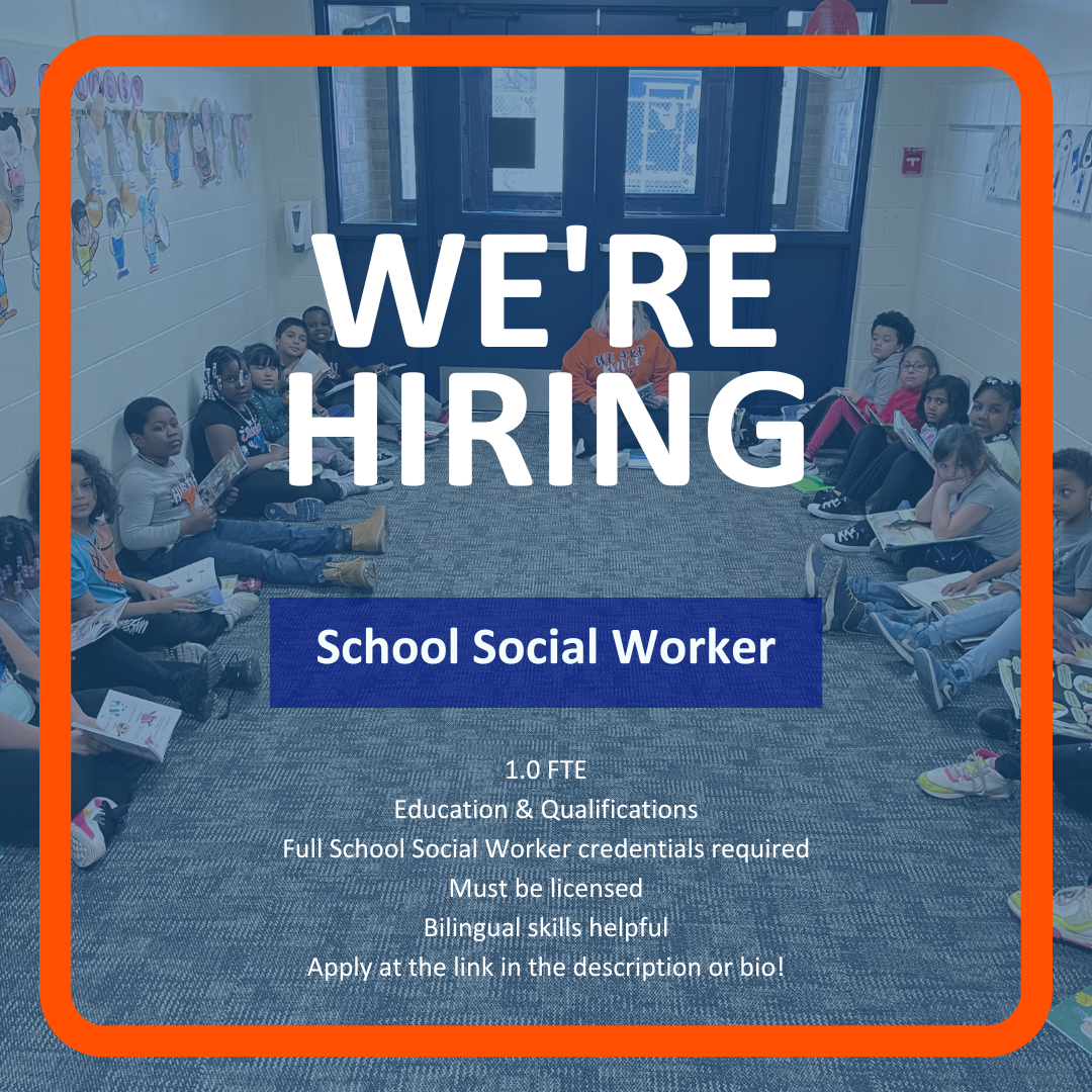 We're hiring school social worker